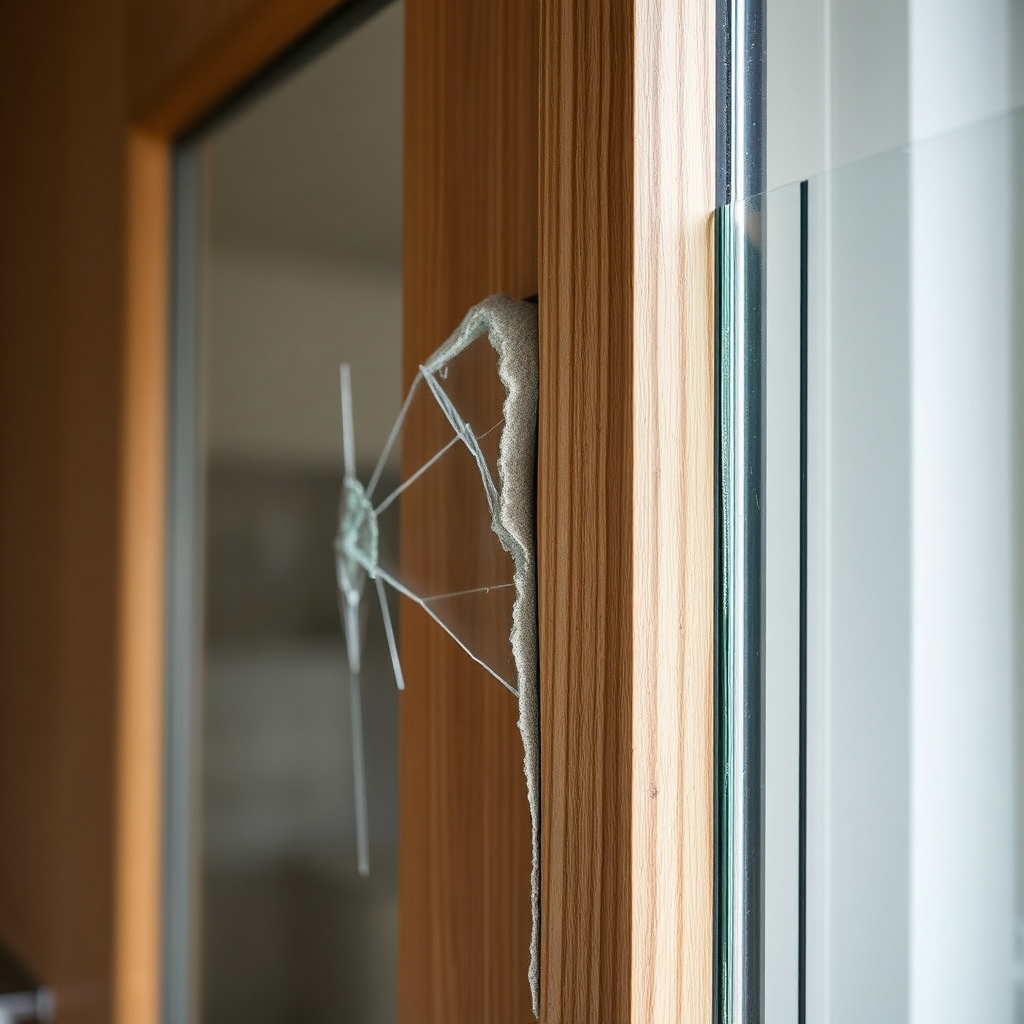 Door glass replacement